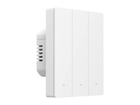 M5-3C-80W WiFi Matter viedais sienas slēdzis (3 kanālu, rāmim)