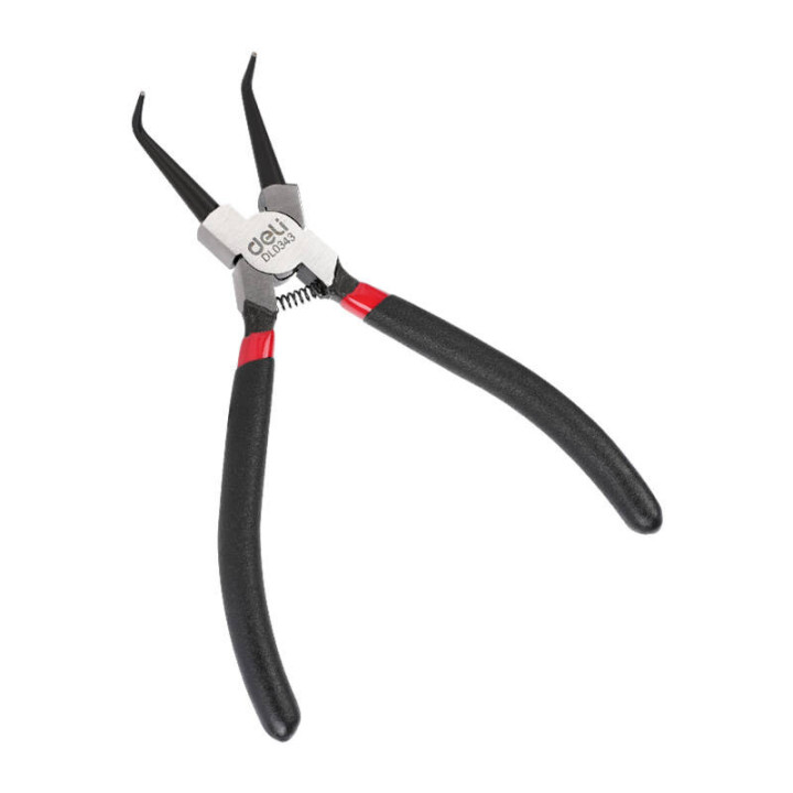 Painutatud sisemised rõngastangid 7" Deli Tools EDL0343 (must)