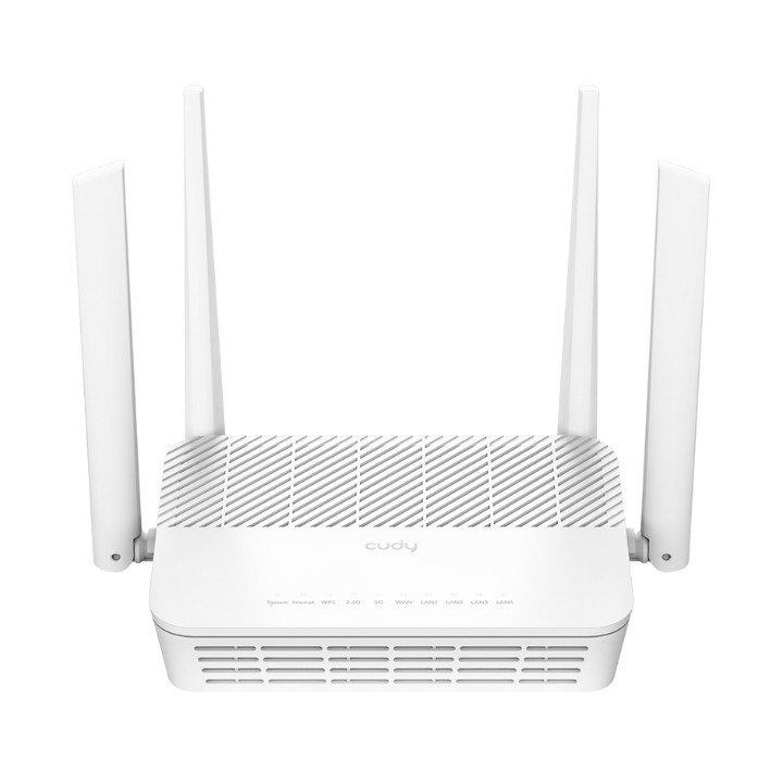 CUDY WR3000S Wi-Fi 6 Router AX3000 2.4 GHz 574 Mbps + 5 GHz 2402 Mbps