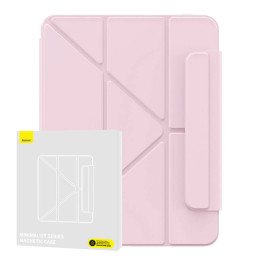 Magnetic Case Baseus Minimalist priekš Pad Air4/Air5 10,9″/Pad Pro 11″ (mazuļu rozā)