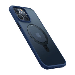 Чехол для телефона Torras UPRO Ostand Matte для iPhone 15 PRO (синий)