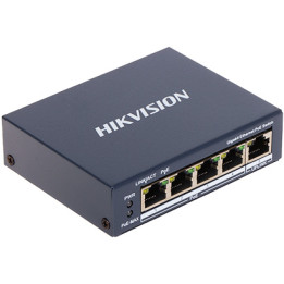 КОММУТАТОР POE DS-3E0505P-E 4-ПОРТОВЫЙ Hikvision