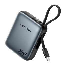 Powerbank Vention FHEH0 10000mAh 35W (pilka)