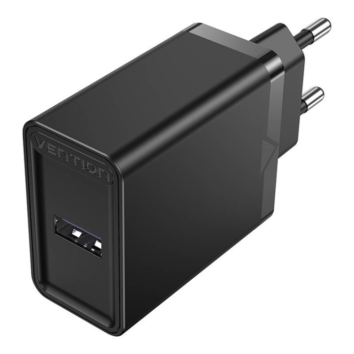 USB-зарядное устройство Vention FACB0-EU 22,5 Вт (черное)