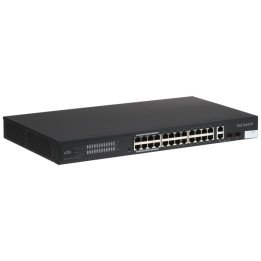 Коммутатор UNIVIEW NSW3000-25GT1GP1GC-POE-IN, 24 порта PoE, с SFP