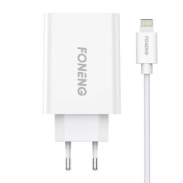 Быстрое зарядное устройство Foneng 1x USB EU43 10,5 Вт + USB-кабель Lightning