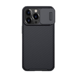 Dėklas Nillkin CamShield Pro, skirtas Apple iPhone 13 Pro (juodas)