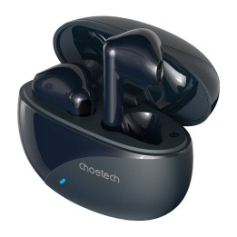 TWS austiņas Choetech BH-T24 stereo skaņas DNS (tumši zila)