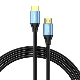HDMI 2.0 kabeļa ventilācija ALHSJ, 5 m, 4K 30 Hz, 30 AWG (zils)