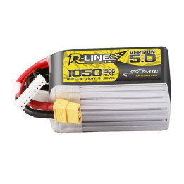 Lipo Tattu R-Line versija 5.0 1050mAh 29.6V 8S 150C akumulators ar XT60 savienotāju