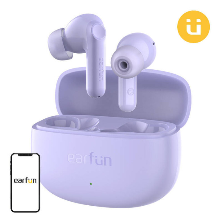 TWS EarFun Air life kõrvaklapid (lilla)