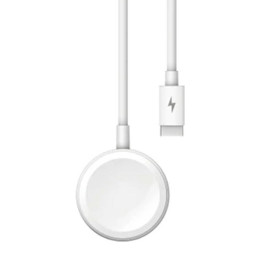 Divi vienā indukcijas lādētājs Apple Watch / Lightning Joyroom S-IW002S 1,5 m (balts)