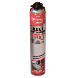 LIIM VAHTUSTATUD POLÜSTÜREENILE KST-750 THERMOSTYRO-FIX 750 ml WKRĘT-MET KLIMAS