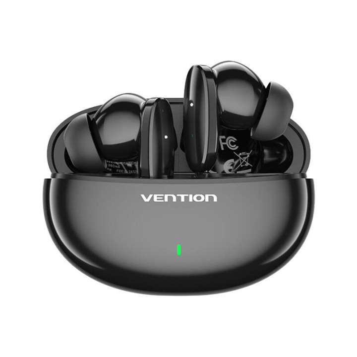 Juhtmeta kõrvaklapid, Vention, NBFB0, Elf Earbuds E01 (must)