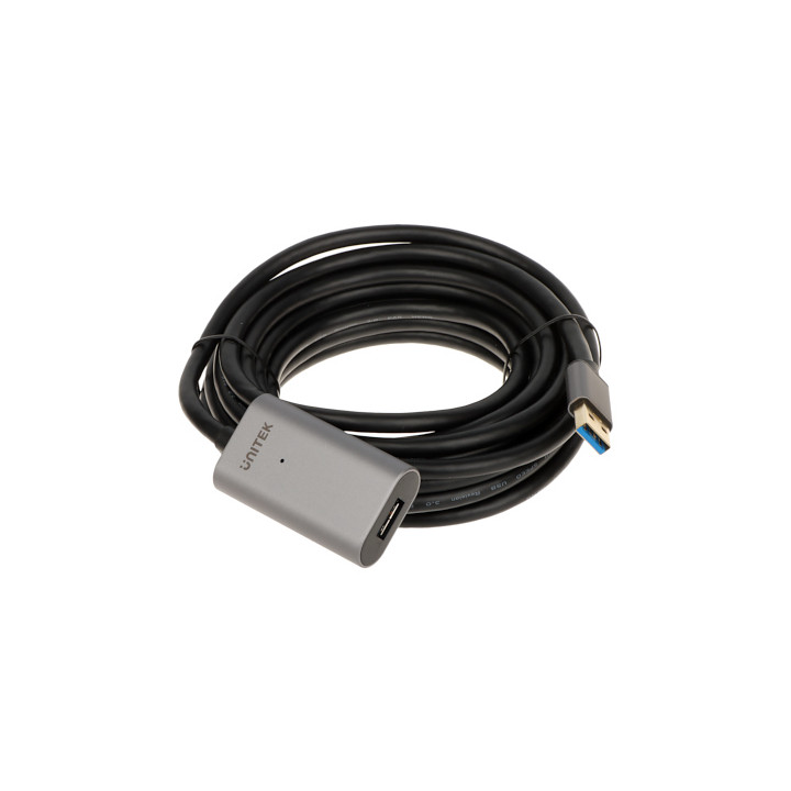 UNITEK Y-3004 USB 3.1 aktīvais pagarinātājs 5 m – ātrdarbīga datu pārraide