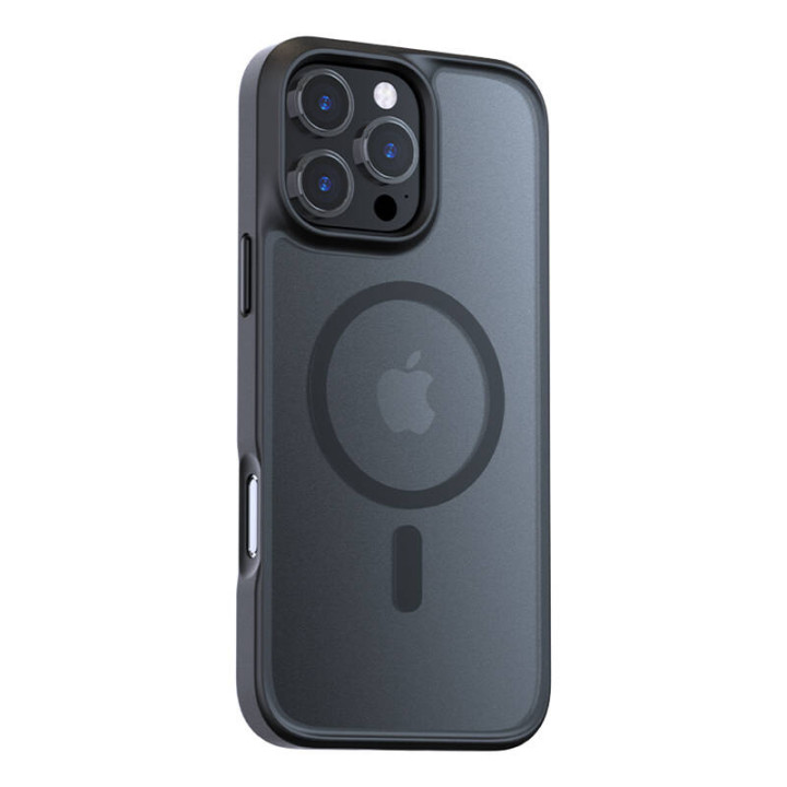 Torras Guardian Magnetic Series -kotelo iPhone 16 Prolle (musta)