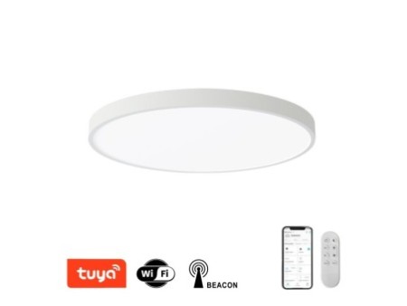 Smart griestu lampa balta 60cm 60W 4500 lm Tuya WiFi BEACON