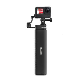 TELESIN Power grip selfie stick (Ar strāvas banku) TE-CSS-001