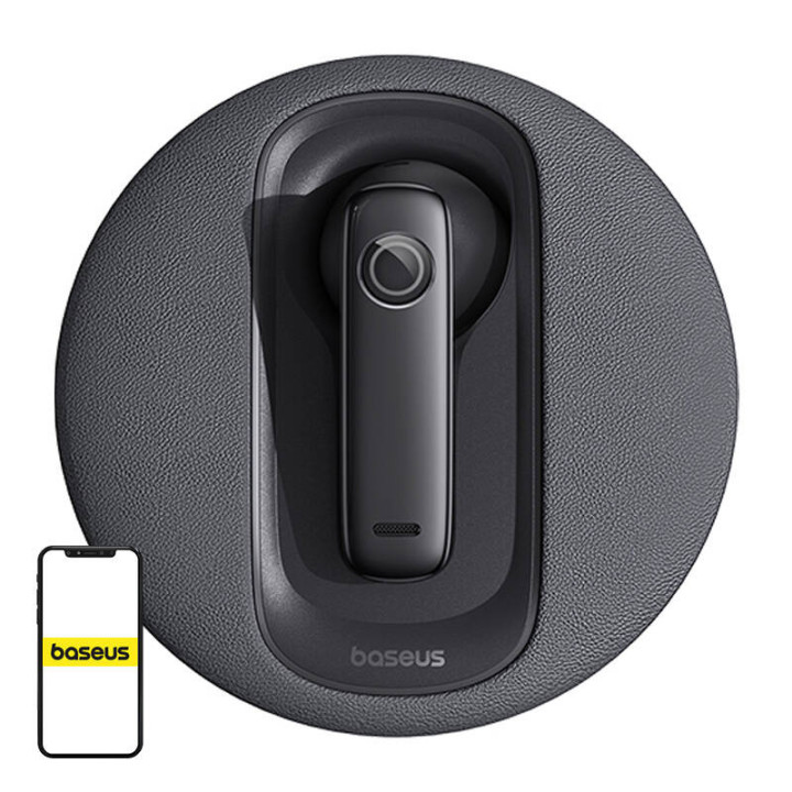 Išmanioji belaidė ausinė Baseus CM10 (juoda)