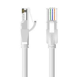 Tinklo kabelis UTP CAT6 Vention IBEHD RJ45 Ethernet 1000Mbps 0,5m pilka
