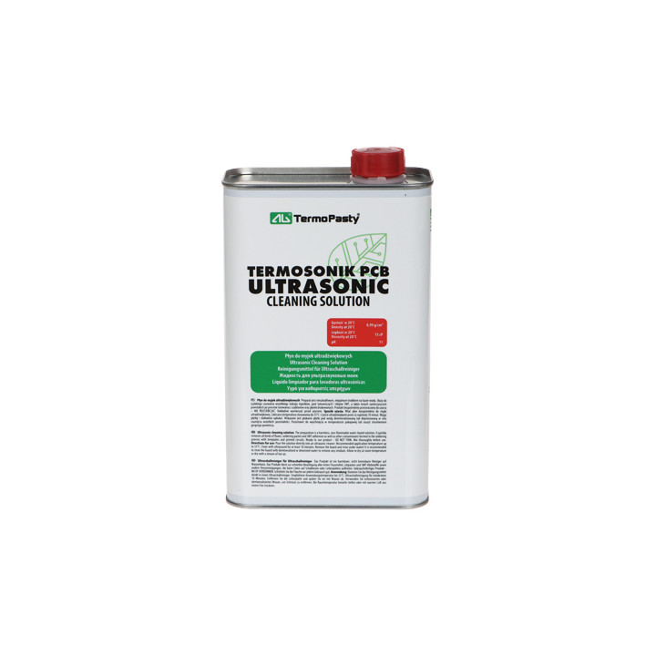 ULTRAGARSINIS VALYMO SKYSČIS TERMOSONIK-PCB/1000 METAL CANISTER 1000 ml AG TERMOPASTY
