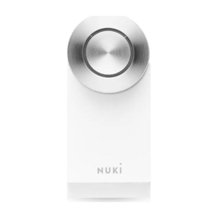 NUKI Smart Lock Pro (4 Gen) Balts