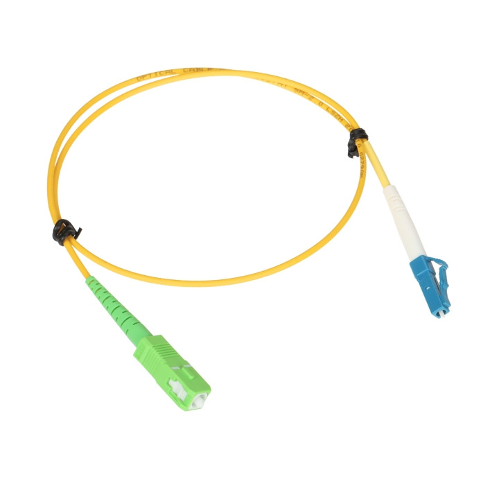 ÜHEREŽIIMILINE PATCHCORD PC-SC-APC/LC-0,5 0,5 m BASE LINK