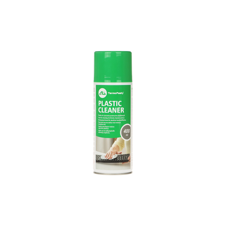СРЕДСТВО ДЛЯ ЧИСТЯЩЕГО ПЛАСТИКА PLASTIC-CLEANER/400 СПРЕЙ/ПЕНА 400 мл AG TERMOPASTY