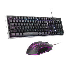 MageGee K1 langallinen näppäimistö + hiirisarja (musta) (QWERTY)