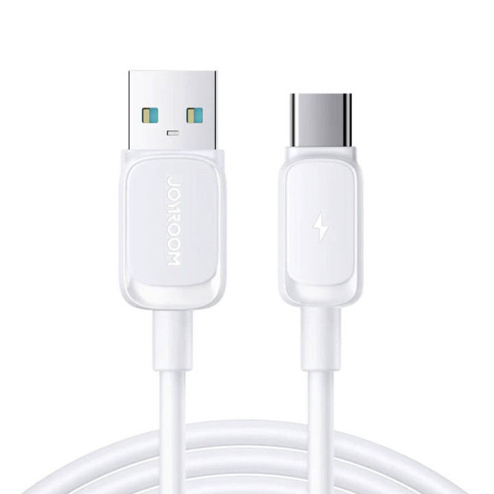Kabelis S-AC027A14 USB į USB C / 3A/ 1,2 m (baltas)