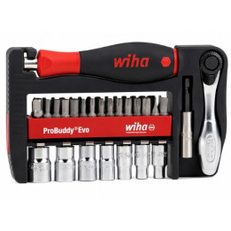BITI- JA pesakomplekt WH-PROBUDDY/46960 30 TK 1/4" WIHA
