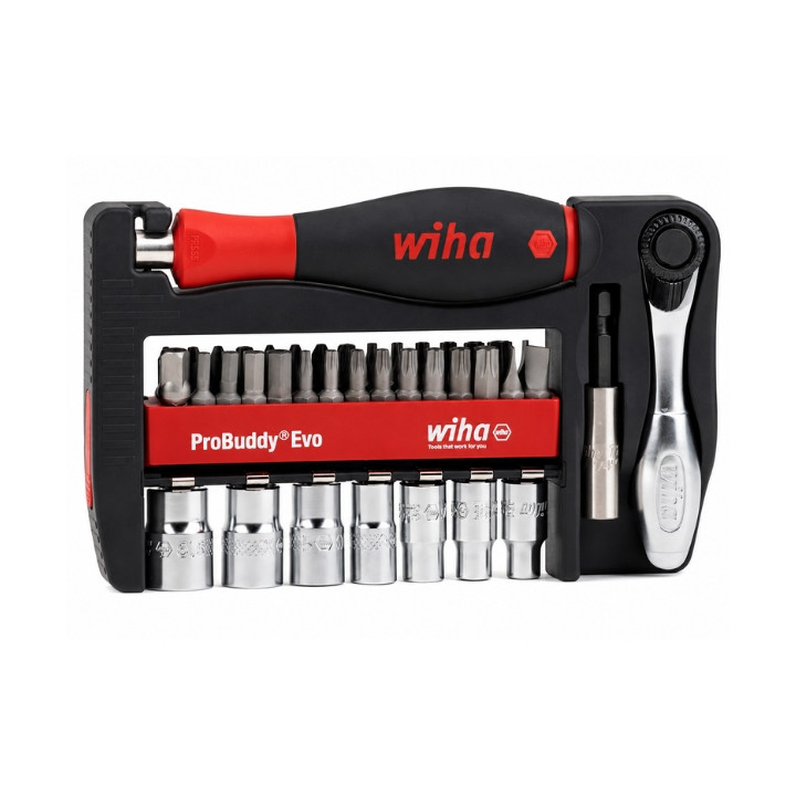 BITU UN LIETU KOMPLEKTS WH-PROBUDDY/46960 30 GAB 1/4 " WIHA