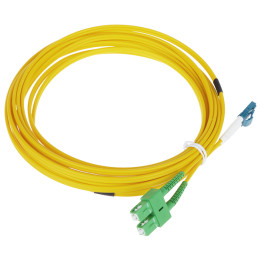VIENREŽĪMA PATCHCORD PC-2SC-APC/2LC-5 5 m ULTIMODE