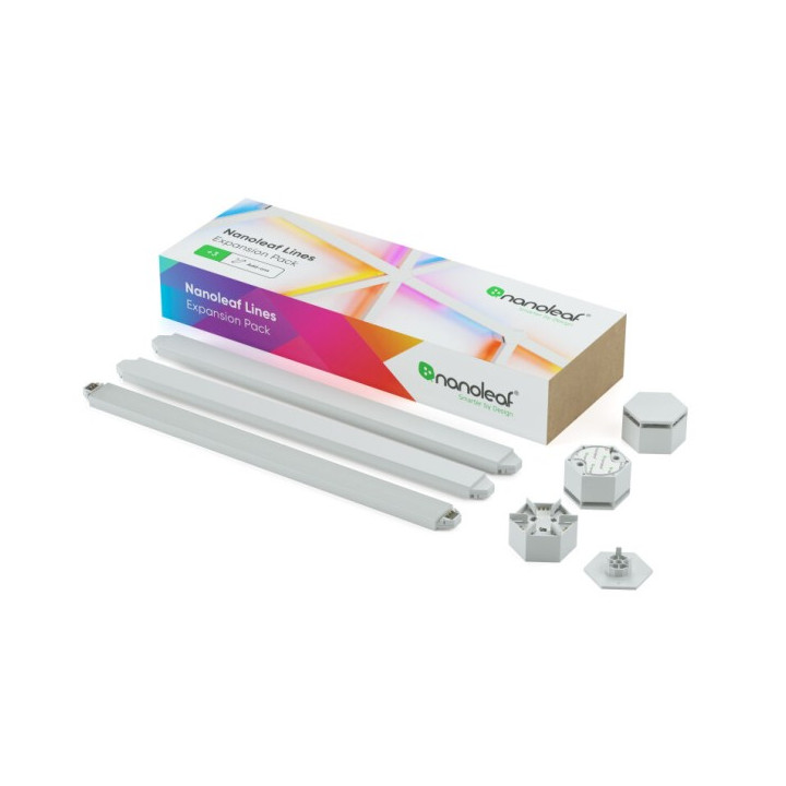 Nanoleaf Lines Expansion Pack - дополнительные три световые полоски (3 шт.)