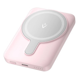 Vention FHSP0 20W magnētiskā 5000mAh barošanas bloks (rozā)