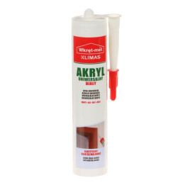 UNIVERSAL ACRYLIC UAZ-310-BI CARTRIDGE 310 ml WHITE WKRĘT-MET KLIMAS