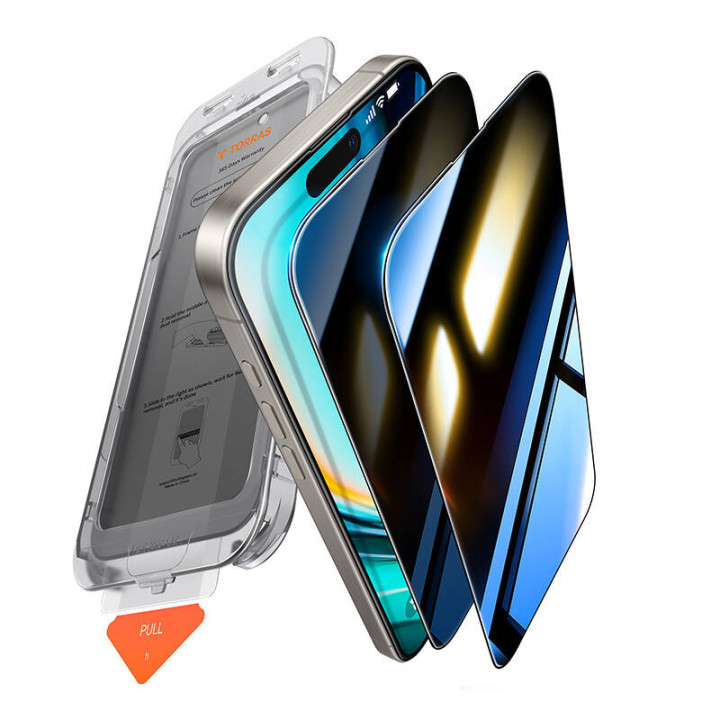 Торрас установил Master Privacy Glass на iPhone 16 ProMax