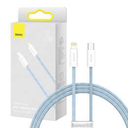 USB-C laidas, skirtas Lightning Baseus Dynamic Series, 20W, 1m (mėlynas)