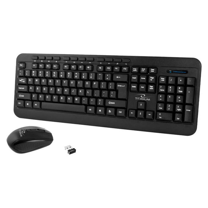 Esperanza TK109 TITANUM datoru komplekts, tastatūra + pele