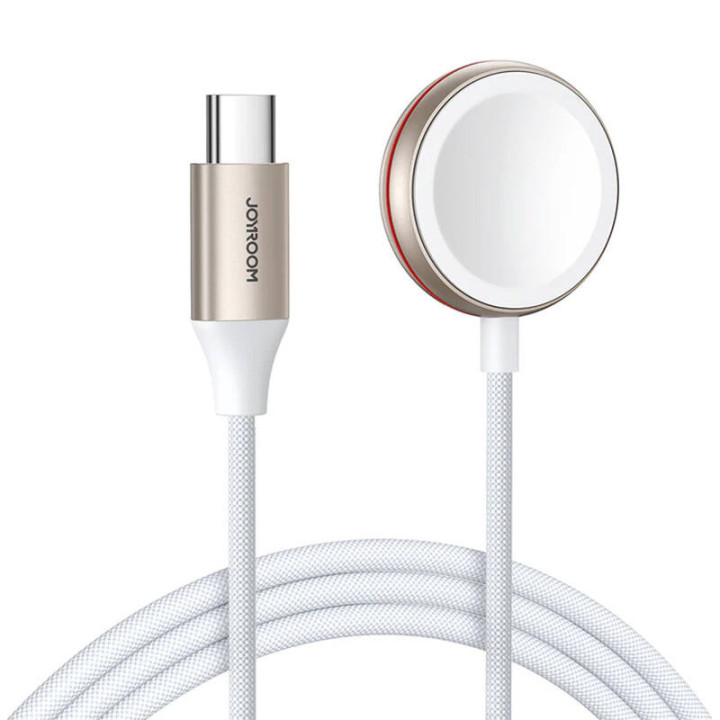 Apple Watch magnētiskais lādētājs Joyroom S-IW011 USB-C 5V 1,2 m (balts)
