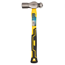 Ball Pein Hammer Deli Tools EDL443024, 0,68 kg (geltona)