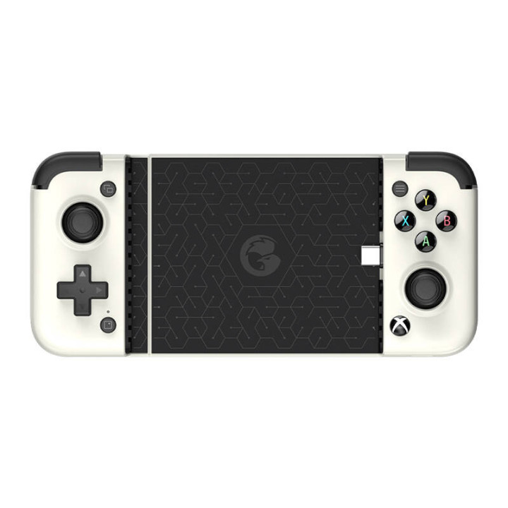 Игровой контроллер GameSir X2 Pro White USB-C с держателем для смартфона