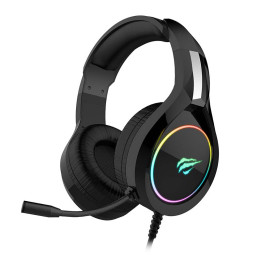 Spēļu austiņas Havit GAMENOTE H2232D RGB USB+3.5mm