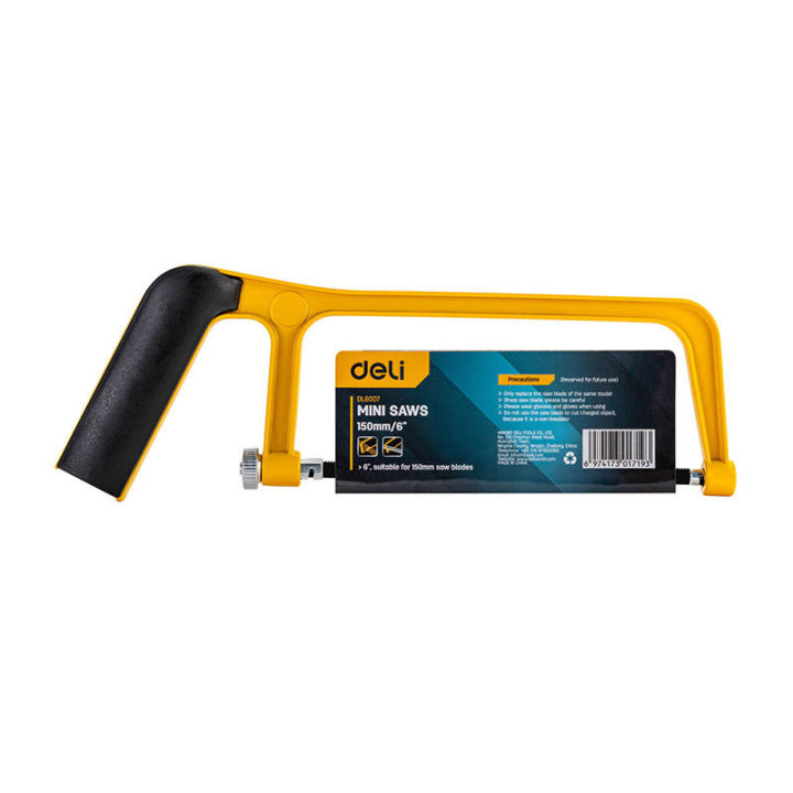 Мини-ножовка 150 мм Deli Tools EDL6007