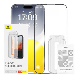 Sapphire Tempered Glass Baseus 0,3mm iPhone 15 ProMaxille