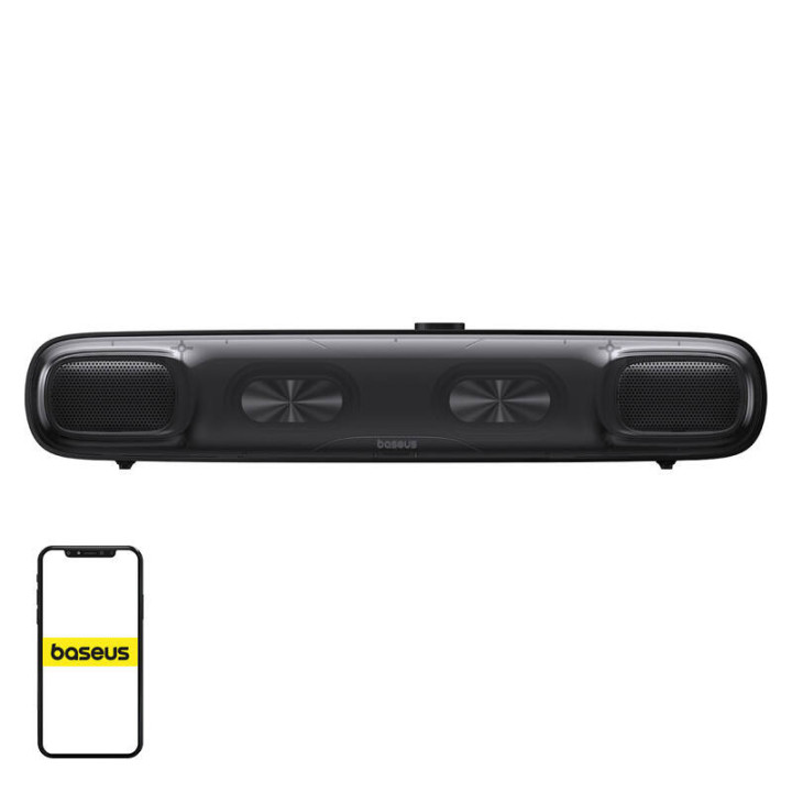 Mini Soundbar Baseus AeQur DS10 koos akuga (must)