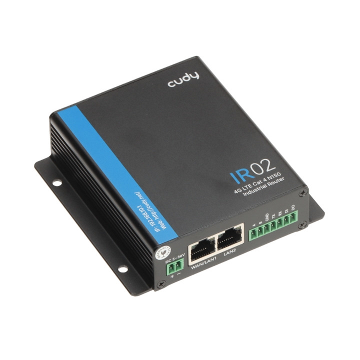 ROUTER, MODEMAS 4G LTE KAT. 4 IR02_EU Dual SIM CUDY