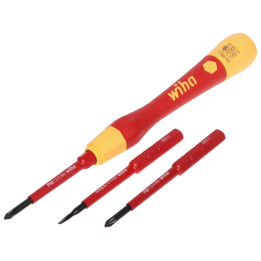 РУЧКА СО СМЕННЫМИ НАСАДКАМИ WH-SB/PACK-1/4/SLIMVARIO WIHA