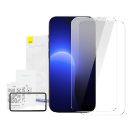 Baseus Crystal Tempered Glass 0,3 mm iPhone 14 Pro jaoks (2 tk)