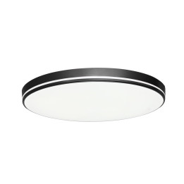 Immax NEO LITE AREAS Smart lubinis šviestuvas 51cm, 48W juodas Tuya Wi-Fi